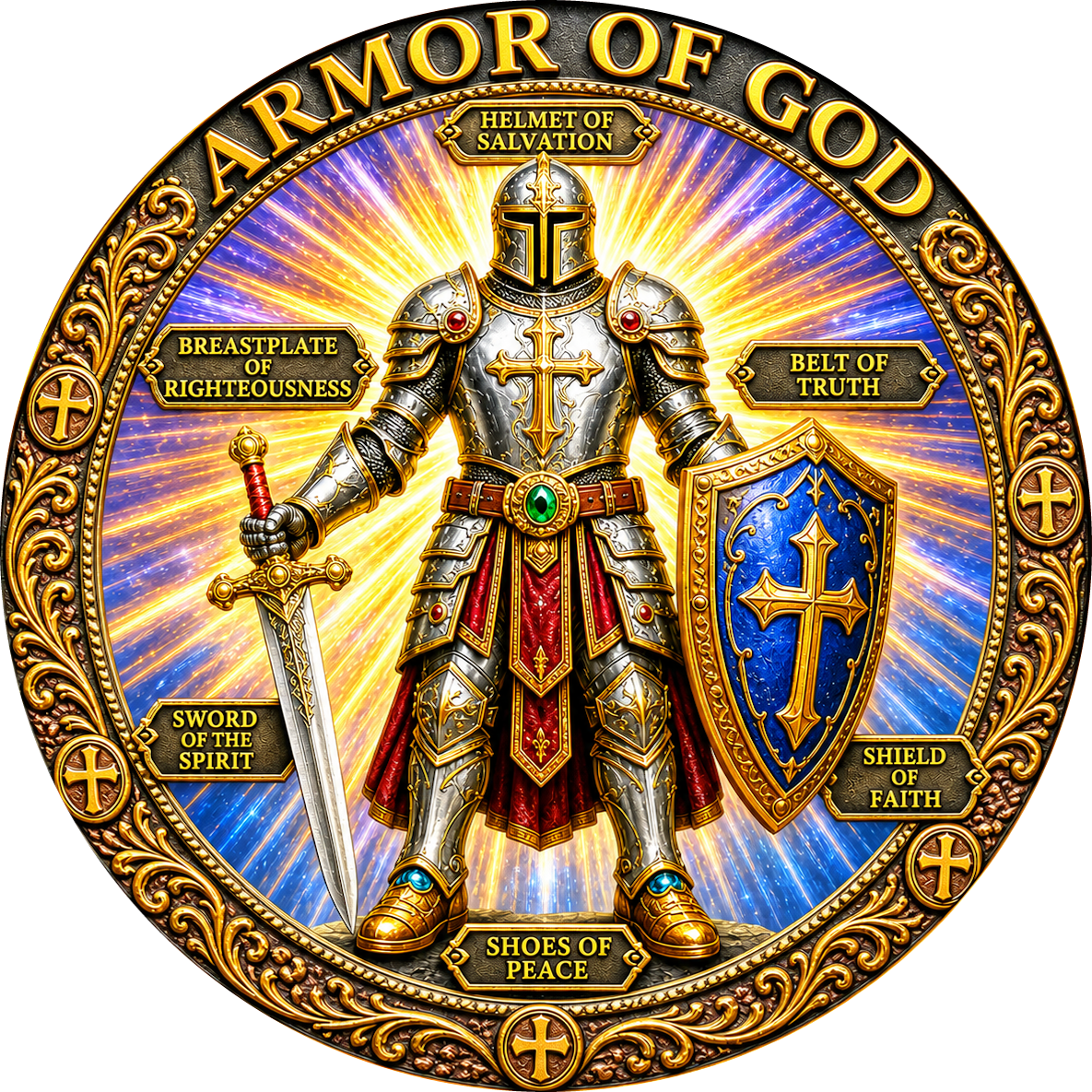 Armor of God coin